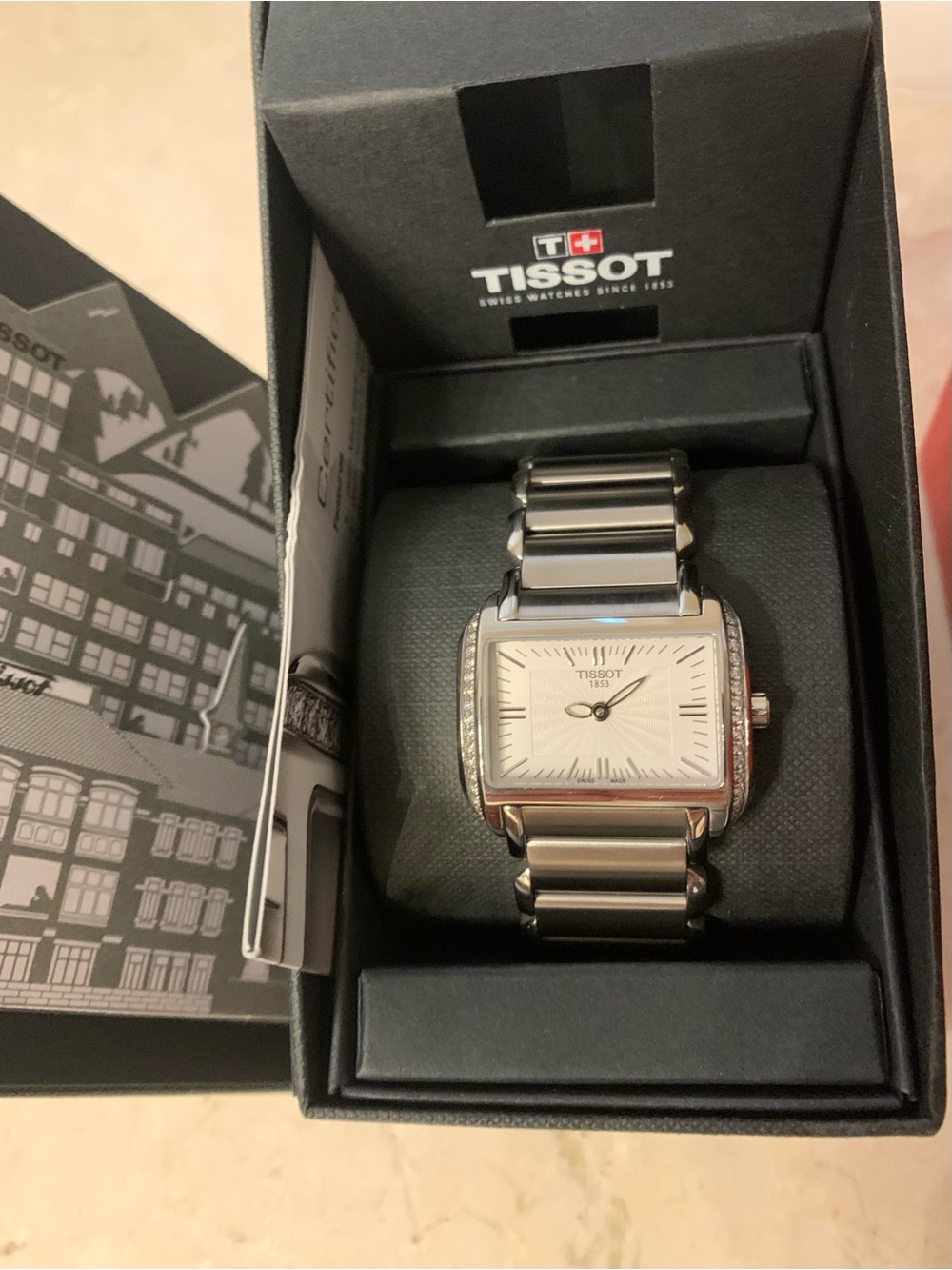 Tissot Ladies TWave Diamond Watch